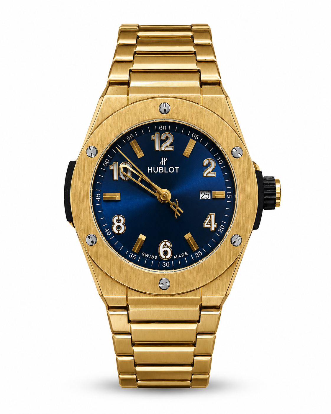 Luxury Green Dial Stainless Steel Men's Watch