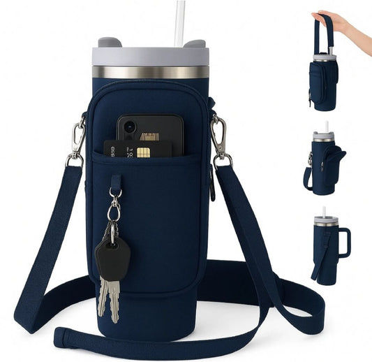 Tumbler Water Bottle Carrier Bag