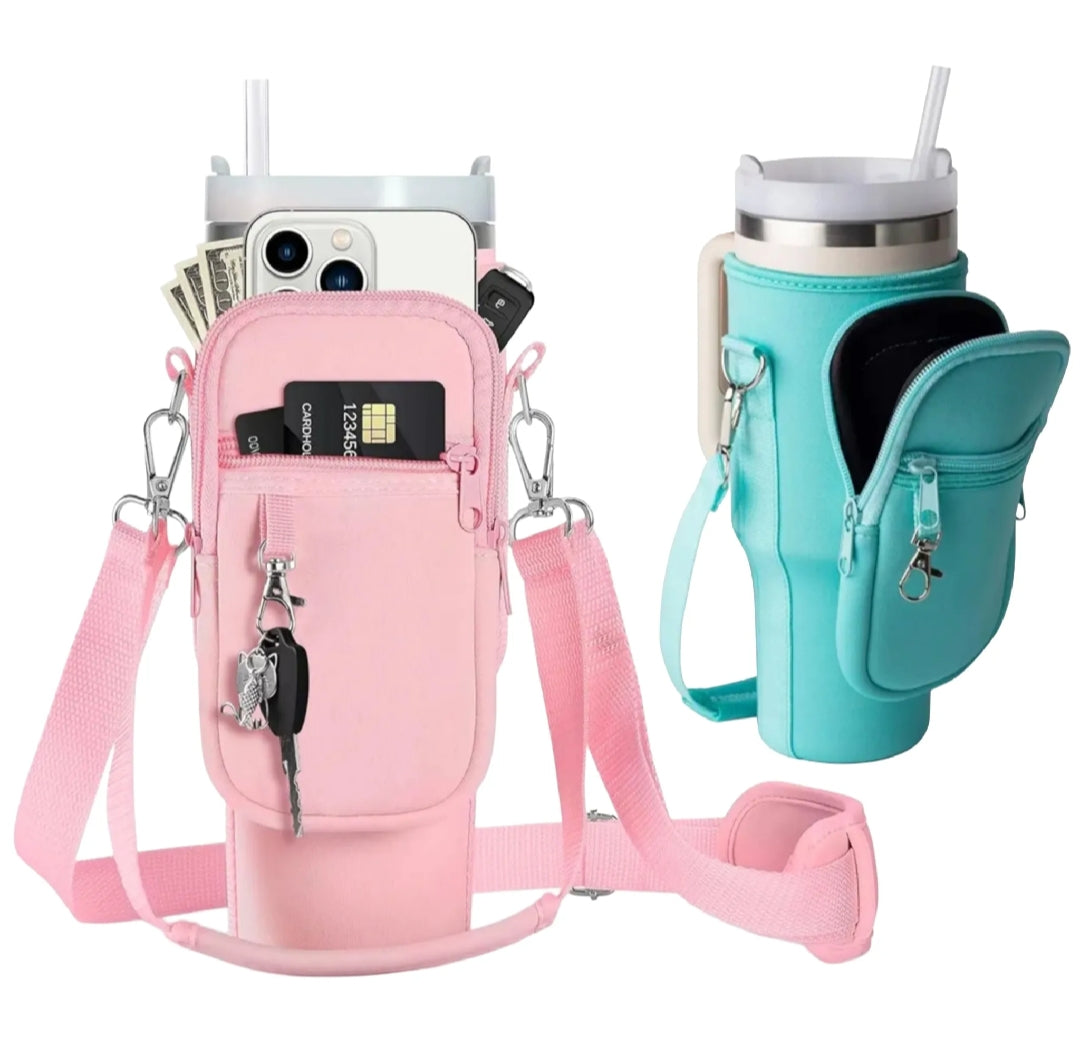 Tumbler Water Bottle Carrier Bag