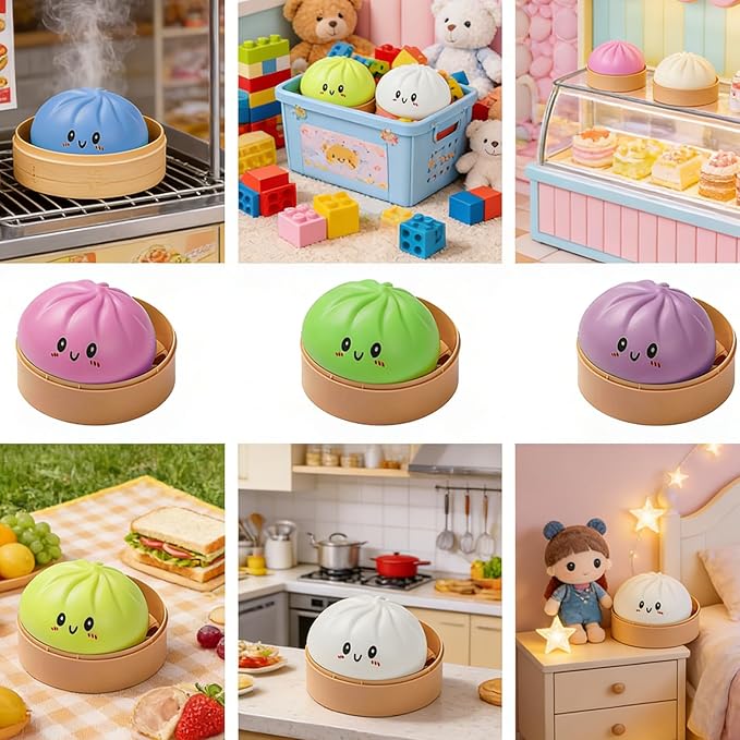 Dumplings Squishy Stress