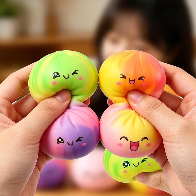 Dumplings Squishy Stress