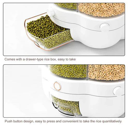 360° Rotating Grain