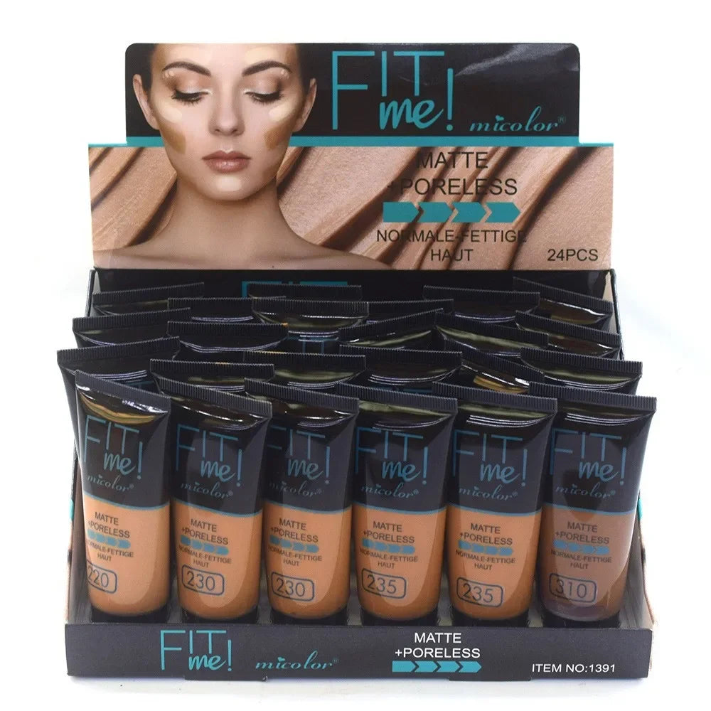35g Dark Skin Customized Face Foundation Full Coverage Freckle Acne BB Cream Black Women Oily Dry Skin Foundation Concealer