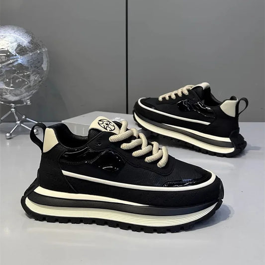 Men's Versatile Lightweight Sporty Casual Shoes Breathable Comfortable Rubber Sole Running Shoes High Elasticity Fall Season