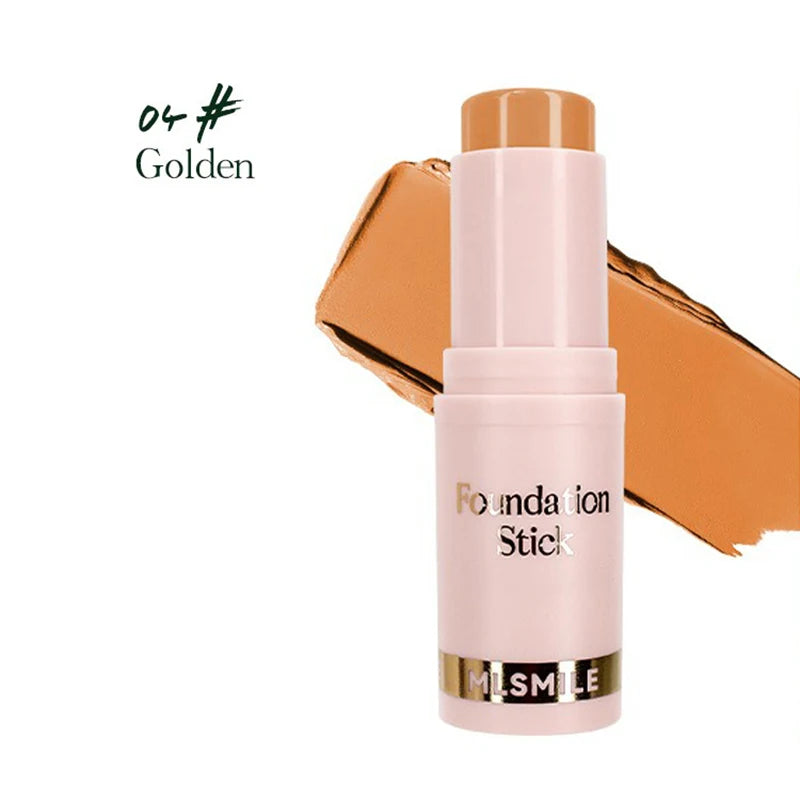 Facial Stick Foundation Full Coverage Dark Skin Foundation Makeup Lasting Oil-control Concealer Base Cream Matte Natural Primer