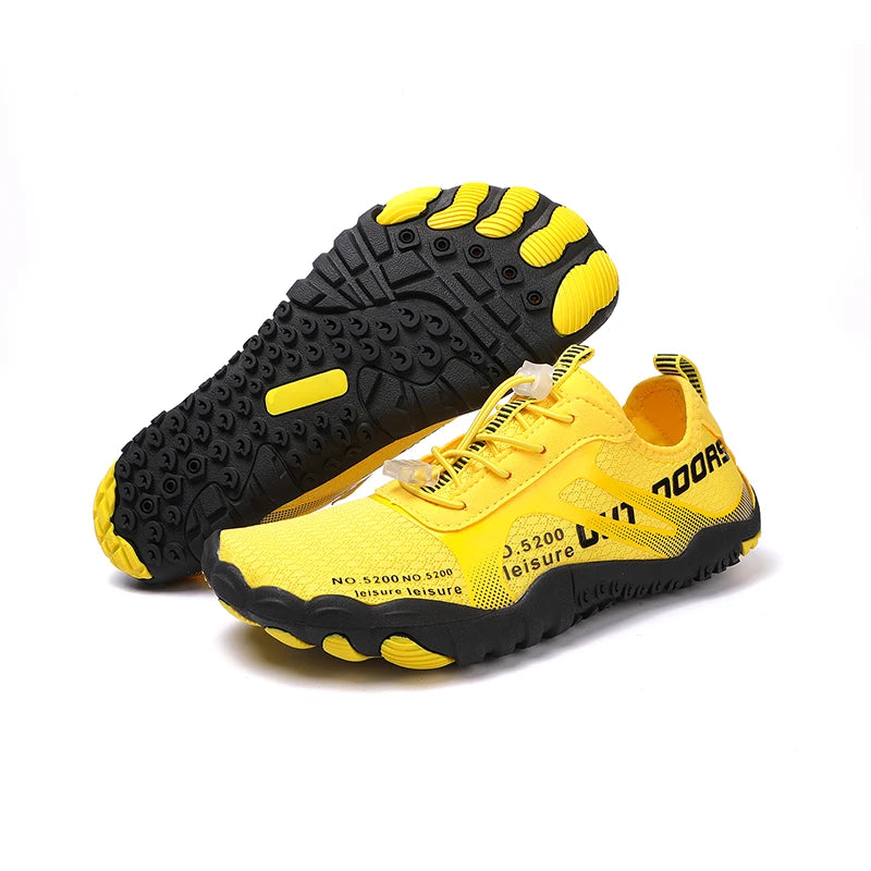 Men's and Women's Barefoot Water Shoes, Lightweight, Breathable, Non-Slip, Soft-Soled, Multi-Functional Fitness, Beach, Swimming, River Trekking Shoes