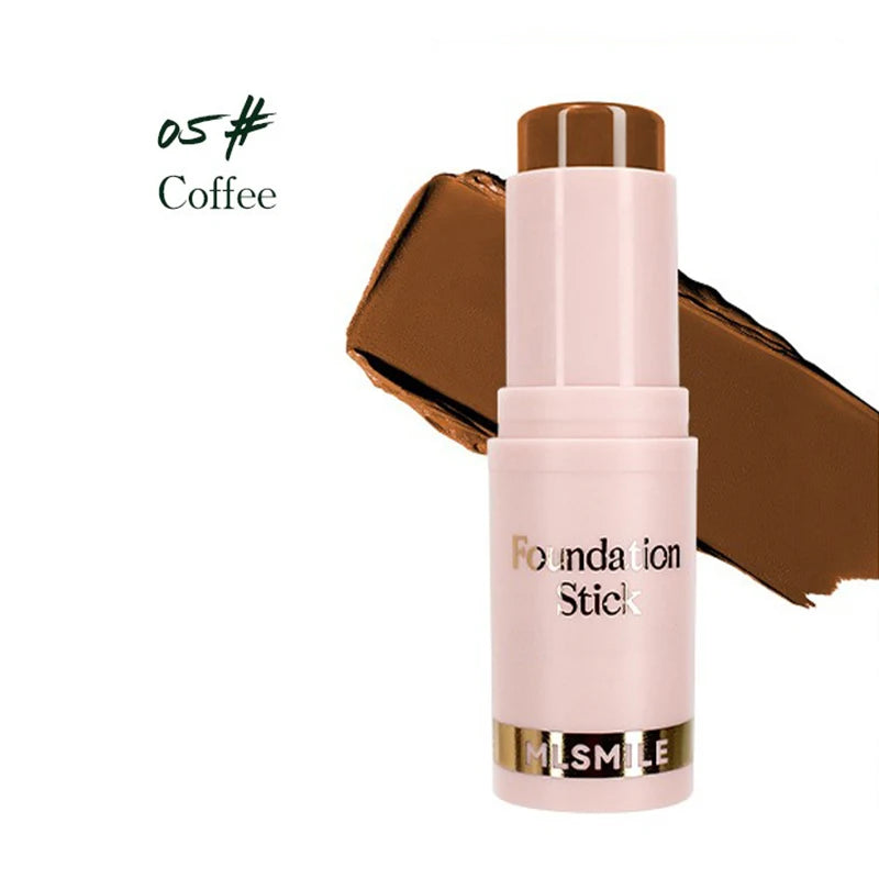 Facial Stick Foundation Full Coverage Dark Skin Foundation Makeup Lasting Oil-control Concealer Base Cream Matte Natural Primer