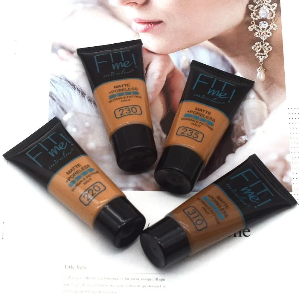 35g Dark Skin Customized Face Foundation Full Coverage Freckle Acne BB Cream Black Women Oily Dry Skin Foundation Concealer