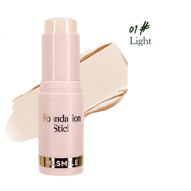Facial Stick Foundation Full Coverage Dark Skin Foundation Makeup Lasting Oil-control Concealer Base Cream Matte Natural Primer