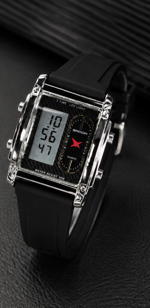 SANDA Digital Analog Sports Watch