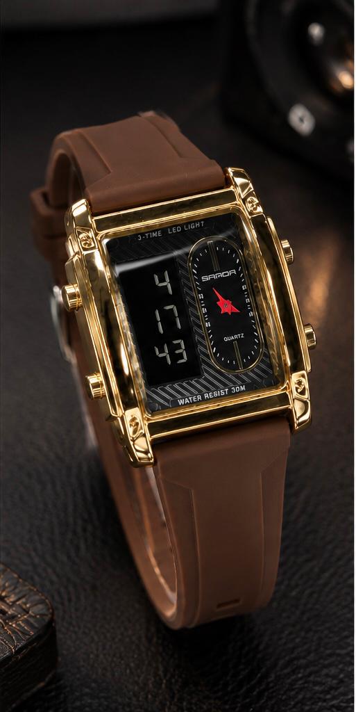 SANDA Digital Analog Sports Watch